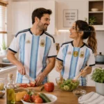 argentina home men shirt and women shirt 2026-image