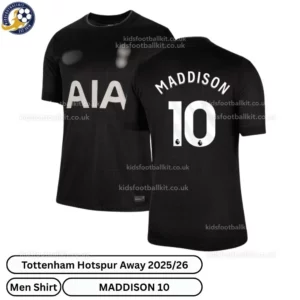 Tottenham Hotspur Away Men Football Shirt 2025/26 - MADDISON 10
