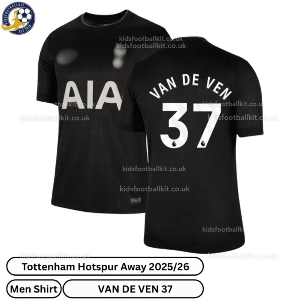 Tottenham Hotspur Van De Ven 37 Away Men Shirt 25/26 - Men's