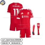 l-p-Home-Kids-Football-Kit-202526-–-M.SALAH-11-With-Socks-overview