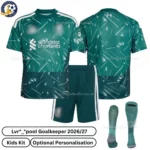 l-p goalkeeper kids kit 26_27-over view with socks