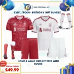 l-p home and away kids kits 2026