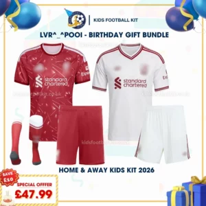 l-p home and away kids kits 2026