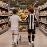 santos home and away kids kits 2025-image