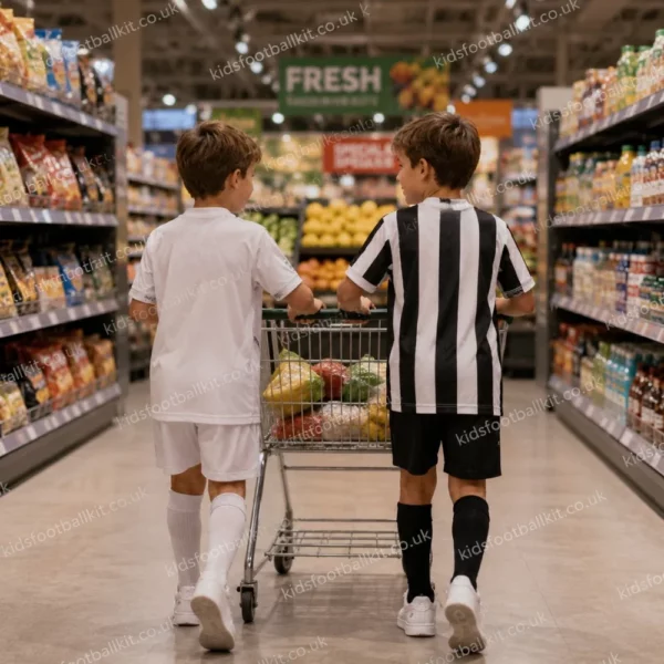 santos home and away kids kits 2025-image