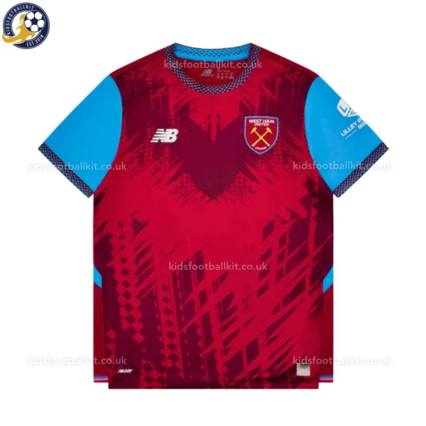 west ham home kids kit 26_27-front view