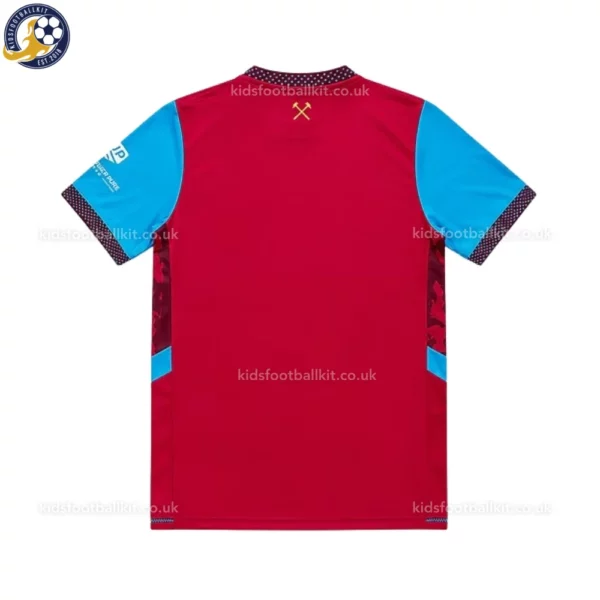 west ham home men shirt 26_27-back view