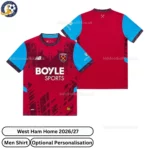 west ham home men shirt 26_27-over view