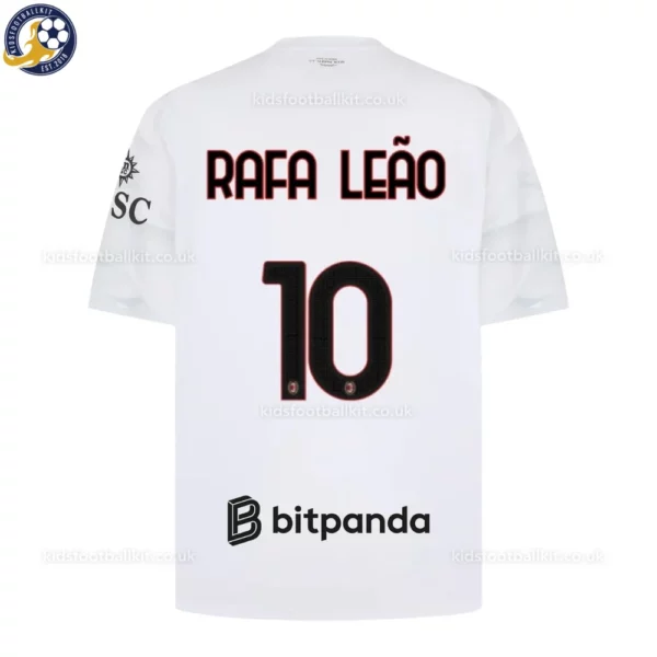 AC Milan Away Kids Kit 26_27-back view-RAFA LEÃO 10