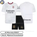 AC Milan Away Kids Kit 26_27-over view 2