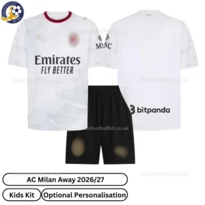AC Milan Away Kids Kit 26_27-over view 2