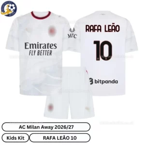 AC Milan Away Kids Kit 26_27-over view-RAFA LEÃO 10
