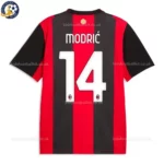 AC Milan Home Kids Kit 26_27-back view-MODRIĆ 14