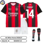 AC Milan Home Kids Kit 26_27-over view 2-MODRIĆ 14