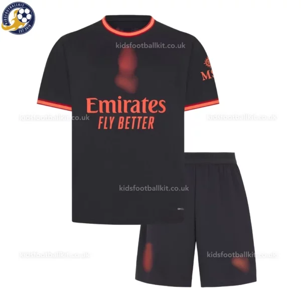 AC Milan Third Kids Kit 26_27-front view