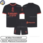 AC Milan Third Kids Kit 26_27-over view