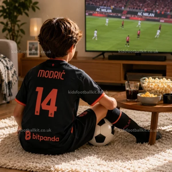 AC Milan Third Kids Kit 26_27-over view-MODRIĆ 14-image