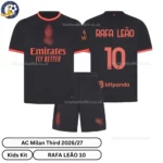 AC Milan Third Kids Kit 26_27-over view-RAFA LEÃO 10