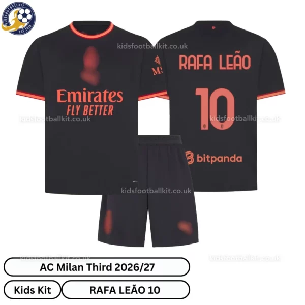 AC Milan Third Kids Kit 26_27-over view-RAFA LEÃO 10