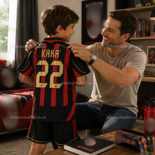 AC Milan home kids kit 2006_07-KAKA 22-image
