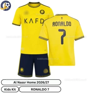 Al Nassr Home Kids Kit 26_27-over view-RONALDO 7