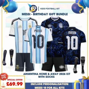 Argentina Home and Away 2026 - MESSI 10-p