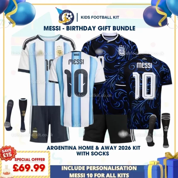 Argentina Home and Away 2026 - MESSI 10-p