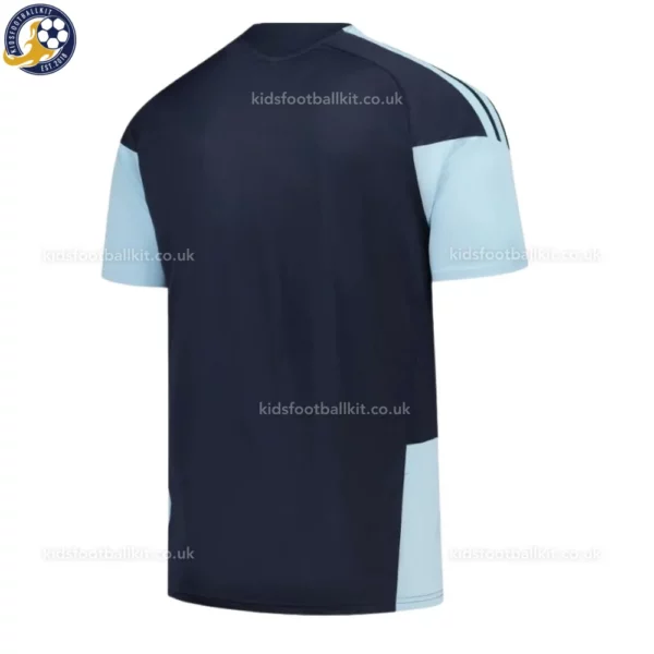 Argentina-Training-Kids-Kit-2026-back-view-navy