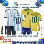 Argentina-and-Brazil-home-kids-kits-2026-MESSI-10-and-NEYMAR-JR-10-re