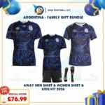 Argentina away men shirt women shirt kids kits 2026-p