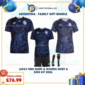 Argentina away men shirt women shirt kids kits 2026-p
