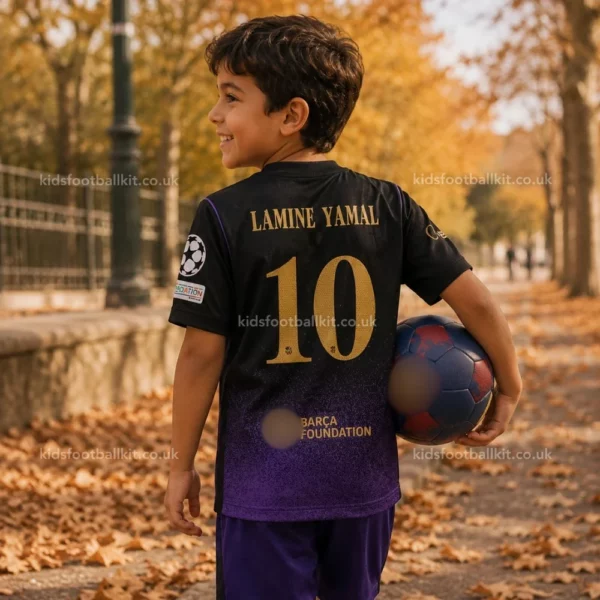 Barcelona Away Kids Kit 26_27-LAMINE YAMAL 10-image