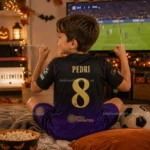 Barcelona Away Kids Kit 26_27-PEDRI 8-image