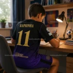 Barcelona Away Kids Kit 26_27-RAPHINHA 11-image