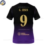 Barcelona Away Men Shirt 26_27-back view-G. JESUS 9