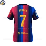 Barcelona Home Kids Kit 26_27-back view-FERRAN 7
