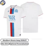 Blackburn Rovers Away Men Shirt 26_27-over view