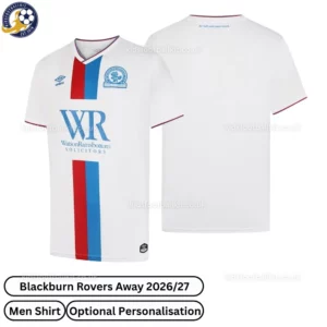 Blackburn Rovers Away Men Shirt 26_27-over view