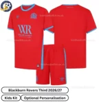 Blackburn Rovers Third kids kit 26_27-over view