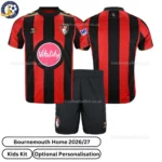 Bournemouth home kids kit 26_27-over view