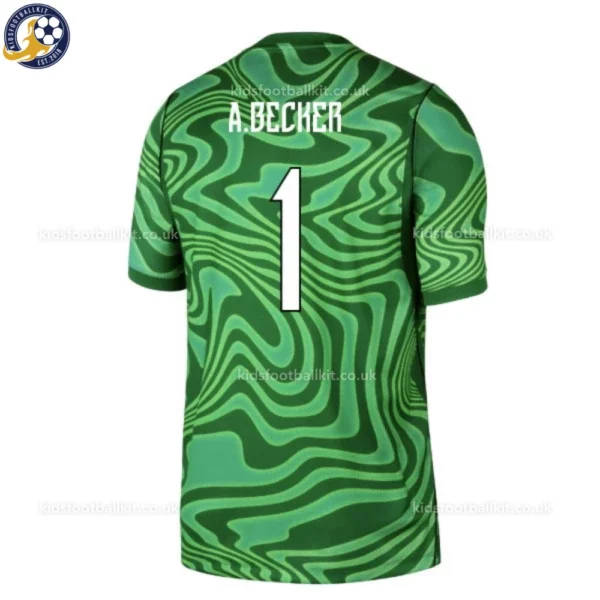 Brazil Goalkeeper Adult Kit 2026-back view-green-A.BECKER 1