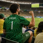 Brazil Goalkeeper Adult Kit 2026-green-A.BECKER 1-image