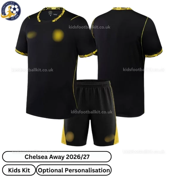 Chelsea Away Kids Kit 26_27-over view