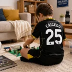 Chelsea Away Kids Kit 26_27-over view-CAICEDO 25-image