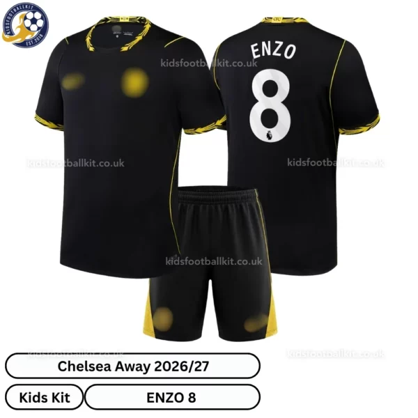 Chelsea Away Kids Kit 26_27-over view-ENZO 8