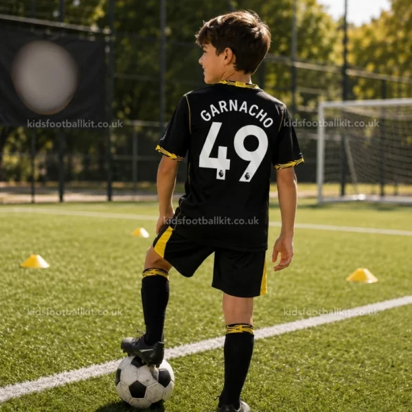 Chelsea Away Kids Kit 26_27-over view-GARNACHO 49-image