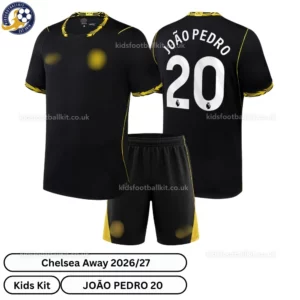 Chelsea Away Kids Kit 26_27-over view-João Pedro 20