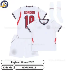 England Home kids kit 2026-over view-GORDON 18