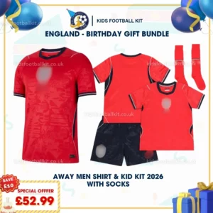 England away men and kids kit 2026-p