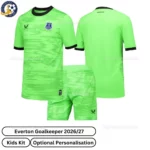 Everton Goalkeeper Kids Kit 2026_27-over view